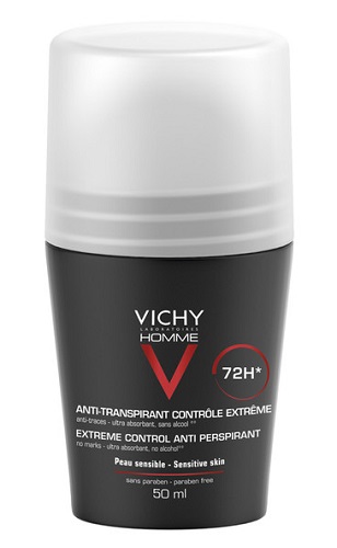 VICHY HOMME DEO ROLL-ON ANTI-TRASPIRANTE 50 ML - Newepa Srl