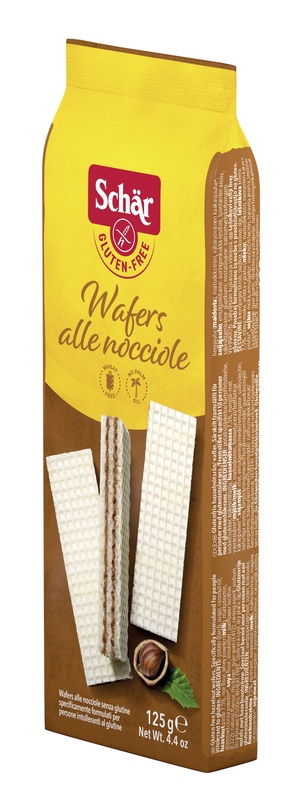SCHAR WAFERS ALLE NOCCIOLE 125 G - Newepa Srl