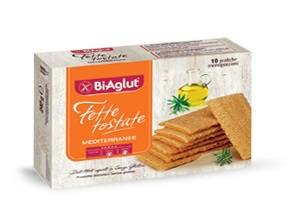 BIAGLUT FETTE TOSTATE MEDITERRANEE MONOPORZIONE 240 G - Newepa Srl
