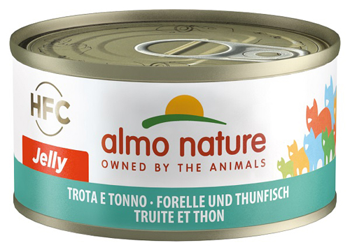 ALMO NATURE CAT TROTA TONNO 70 G - Newepa Srl