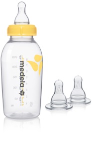 BIBERON CON TETTARELLA FLUSSO MEDIO 250 ML - Newepa Srl