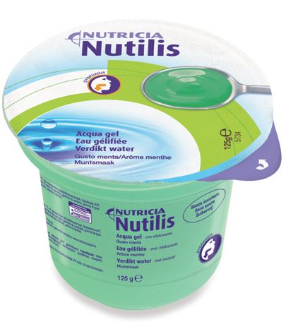 NUTILIS AQUA GEL MENTA 125 G 12 PEZZI - Newepa Srl