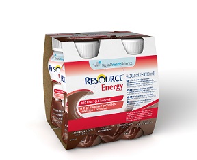RESOURCE ENERGY CIOCCOLATO 4 BOTTIGLIE 200 ML - Newepa Srl