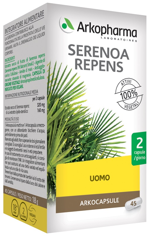SERENOA REPENS 45 CAPSULE - Newepa Srl