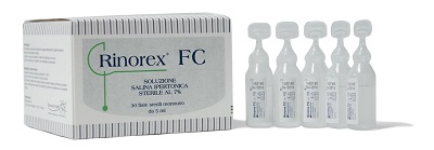 RINOREX FC SOLUZIONE SALINA IPERTONICA 7% 30 FIALE 5 ML - Newepa Srl