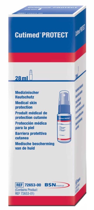BARRIERA PROTETTIVA CUTANEA CUTIMED PROTECT FILM SPRAY 28 ML PER CUTE INTEGRA - Newepa Srl