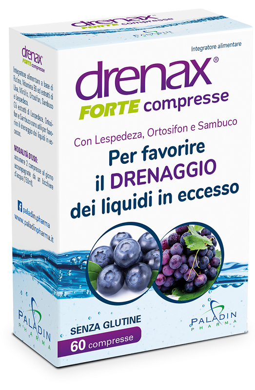 DRENAX FORTE MIRTILLO 60 COMPRESSE - Newepa Srl