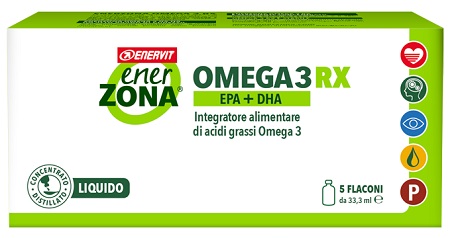 ENERZONA OMEGA 3 RX 5 FLACONI - Newepa Srl