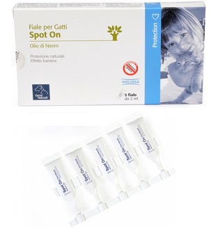 PROTECTION SPOTON GATTO 5 X 2 ML - Newepa Srl