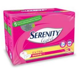 PANNOLONE PER INCONTINENZA SAGOMATO SERENITY LIGHT LADY EXTRA 30 PEZZI - Newepa Srl