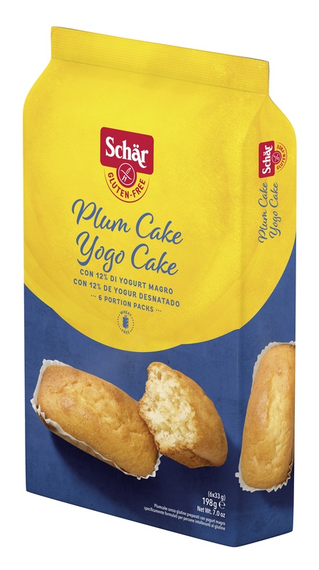 SCHAR PLUM CAKE YOGO CAKE 6 PEZZI DA 33 G - Newepa Srl