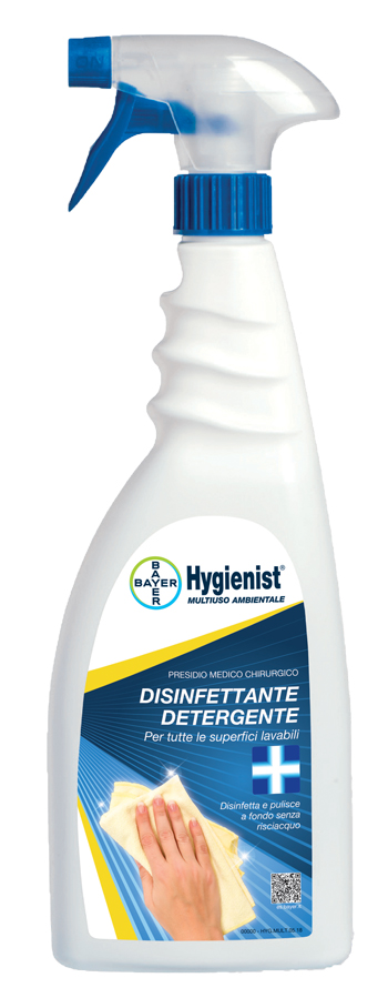 HYGIENIST MULTIUSO AMBIENTALE DISINFETTANTE DETERGENTE 750 ML - Newepa Srl