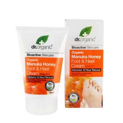 DR ORGANIC MANUKA HONEY MIELE DI MANUKA FOOT HEEL CREAM CREMA PIEDI 125 ML - Newepa Srl
