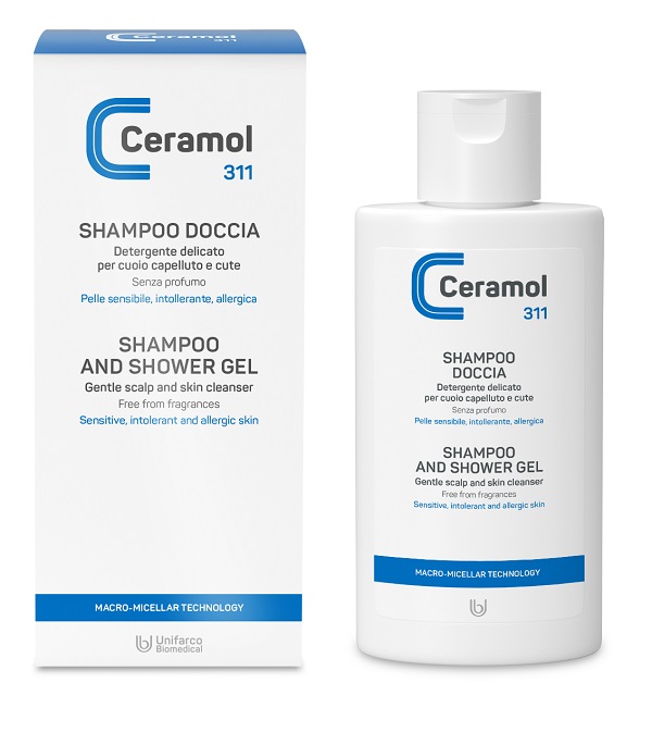 CERAMOL SHAMPOO DOCCIA 200 ML - Newepa Srl