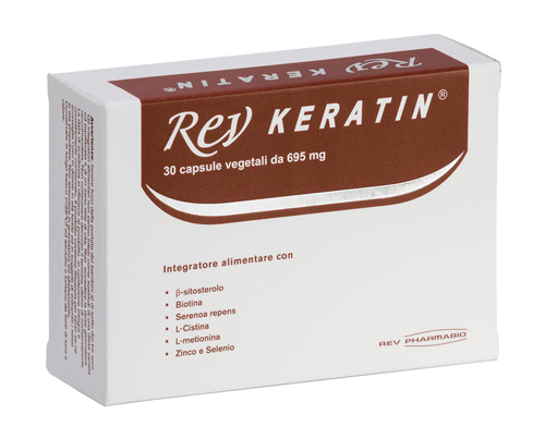 REV KERATIN 30 CAPSULE - Newepa Srl
