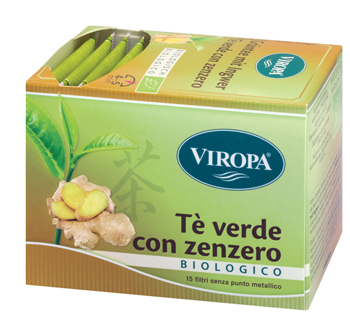 VIROPA TE' VERDE&ZENZERO BIO 15 FILTRI - Newepa Srl