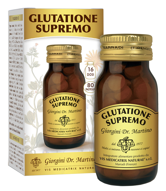 GLUTATIONE SUPREMO 80 PASTIGLIE - Newepa Srl