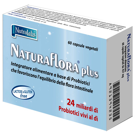 NATURAFLORA PLUS 60 CAPSULE VEGETALI - Newepa Srl
