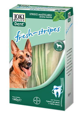 JOKI DENT FRESH-STRIPES 140 G PER CANI DI TAGLIA PICCOLA E MEDIA - Newepa Srl
