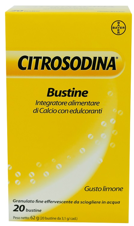 CITROSODINA 20 BUSTINE GRANULATO EFFERVESCENTE - Newepa Srl