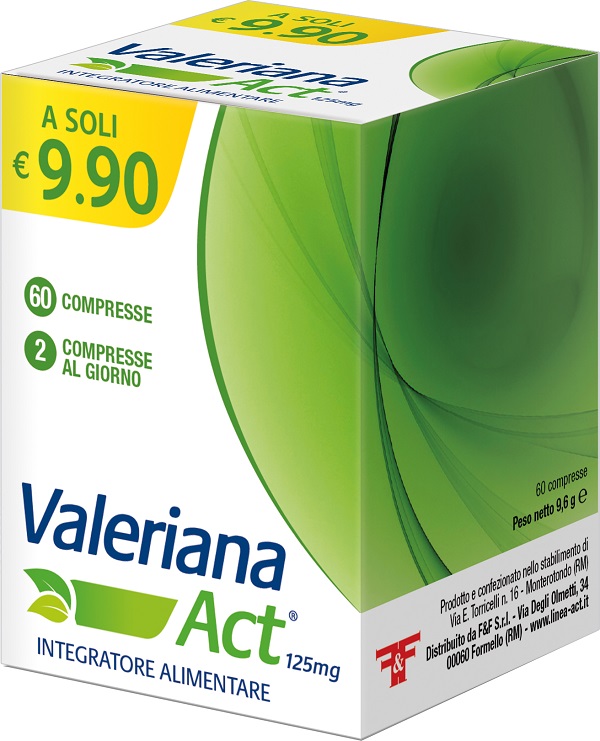 VALERIANA ACT 60 COMPRESSE - Newepa Srl