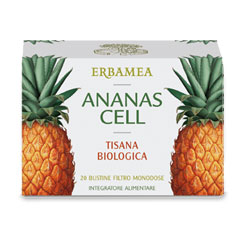 ANANAS CELL TISANA BIOLOGICA 20 BUSTE - Newepa Srl