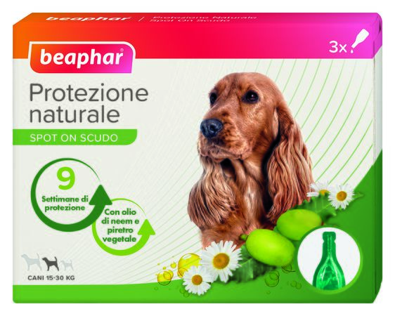 PROTEZIONE NAT SPOT ON CANE TM 3 PIPETTE DA 2 ML - Newepa Srl