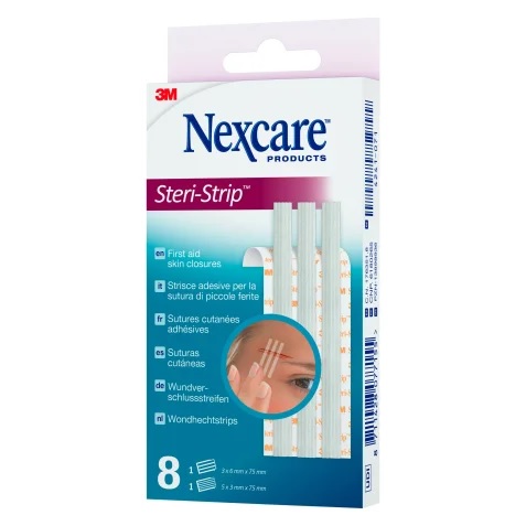 CEROTTO PER SUTURA NEXCARE STERISTRIP 6X75 MM + 3X75 MM - Newepa Srl