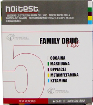FAMILY DRUG TEST 5 URINE - Newepa Srl
