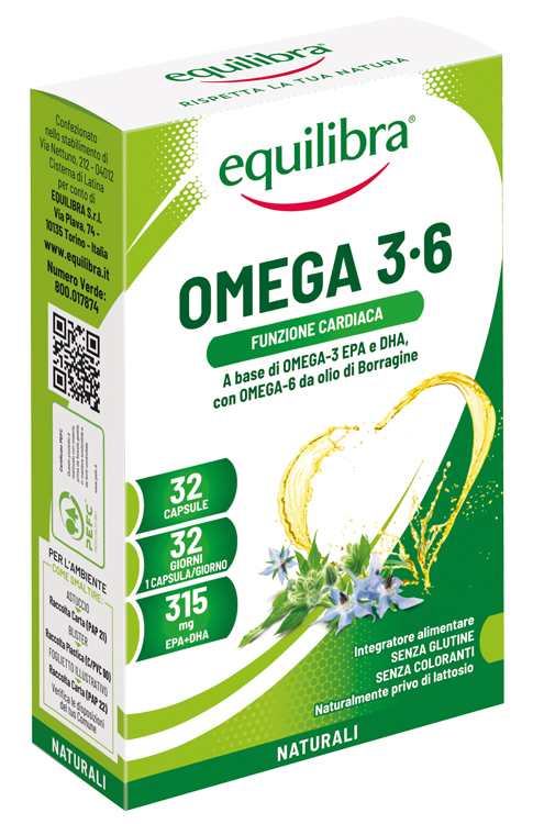 OMEGA 3-6 32 CAPSULE - Newepa Srl