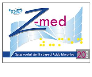 GARZA OCULARE Z MED MEDICATA CON ACIDO IALURONICO STERILE 20 BUSTE - Newepa Srl