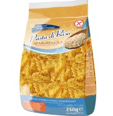 PIACERI MEDITERRANEI PASTA RISO FUSILLI 250 G - Newepa Srl