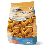 PIACERI MEDITERRANEI PASTA RISO RIGATONI 250 G - Newepa Srl