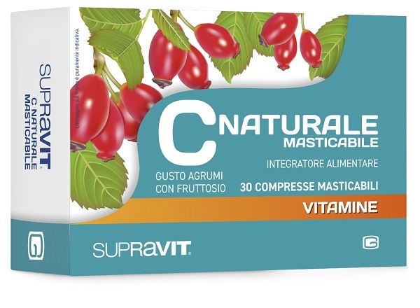 SUPRAVIT C NATURALE 30 COMPRESSE MASTICABILI - Newepa Srl