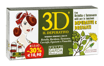 3D IL DEPURATIVO 30 COMPRESSE - Newepa Srl
