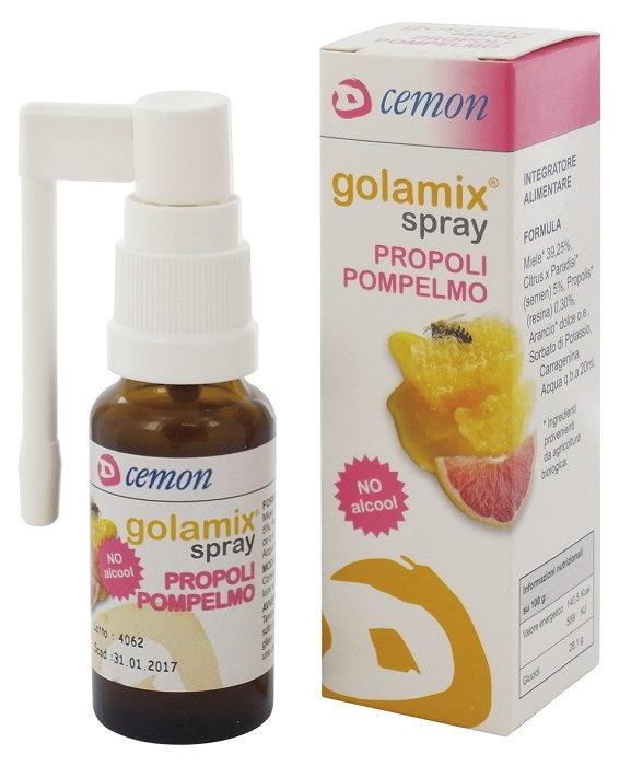 GOLAMIX SPRAY - PROPOLI POMPELMO 20 ML - Newepa Srl