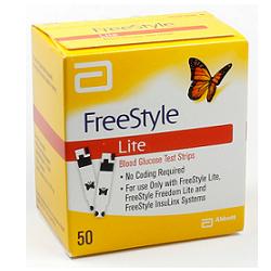 STRISCE MISURAZIONE GLICEMIA FREESTYLE LITE 50 PEZZI - Newepa Srl