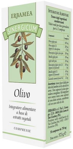 SINERGICUM OLIVO 50 COMPRESSE - Newepa Srl