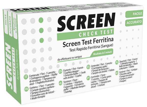 SCREEN TEST RAPIDO FERRITINA - Newepa Srl