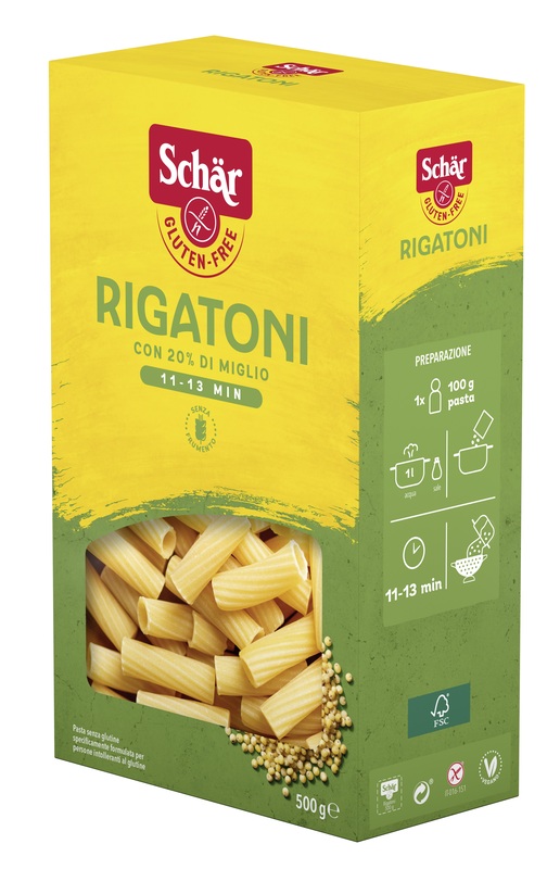 SCHAR RIGATONI 500 G - Newepa Srl