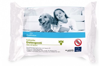 ORME NATURALI SALVIETTINE DETERGENTI ALL'OLIO DI NEEMM 20 PEZZI - Newepa Srl