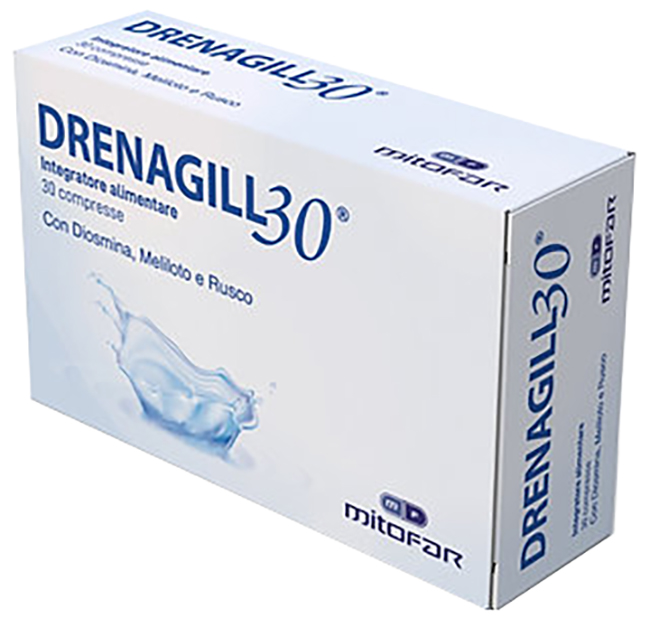 DRENAGILL 30 30 COMPRESSE - Newepa Srl