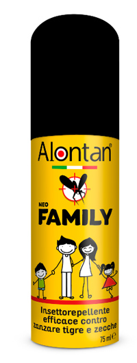ALONTAN NEO FAMILY SPRAY 75 ML ICARIDINA 10% - Newepa Srl