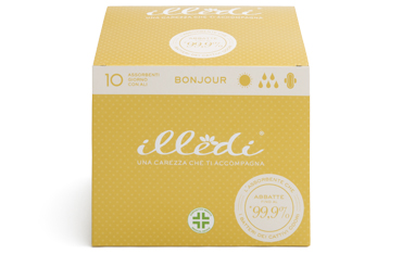 ILLEDI BONJOUR ASSORBENTI GIORNO 10 CON ALI 12 PEZZI - Newepa Srl