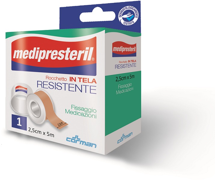 CEROTTO IN ROCCHETTO IN TELA MEDIPRESTERIL 5X250CM - Newepa Srl