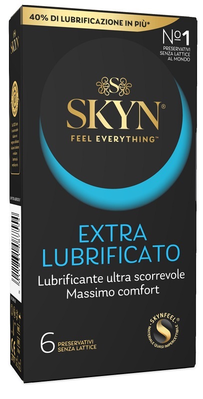 PROFILATTICO SKYN EXTRA LUBRIFICATO 6 PEZZI - Newepa Srl