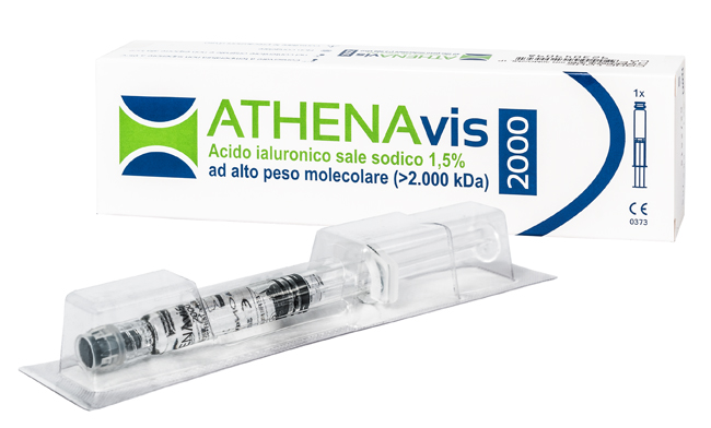SIRINGA INTRA-ARTICOLARE ATHENAVIS 2000 ACIDO IALURONICO 1,5% 30MG 2 ML - Newepa Srl