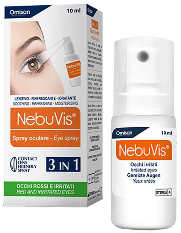NEBUVIS OCCHI IRRITATI SPRAY 10 ML 1 PEZZO - Newepa Srl