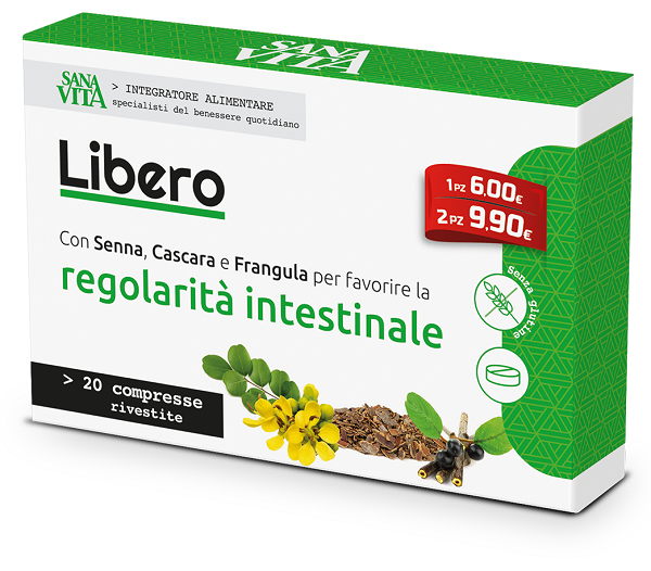 SANAVITA LIBERO 20 COMPRESSE - Newepa Srl