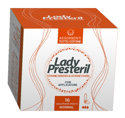 LADY PRESTERIL ASSORBENTI INTERNI NORMAL 16 PEZZI - Newepa Srl